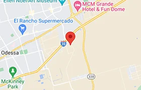 Odessa, TX Map