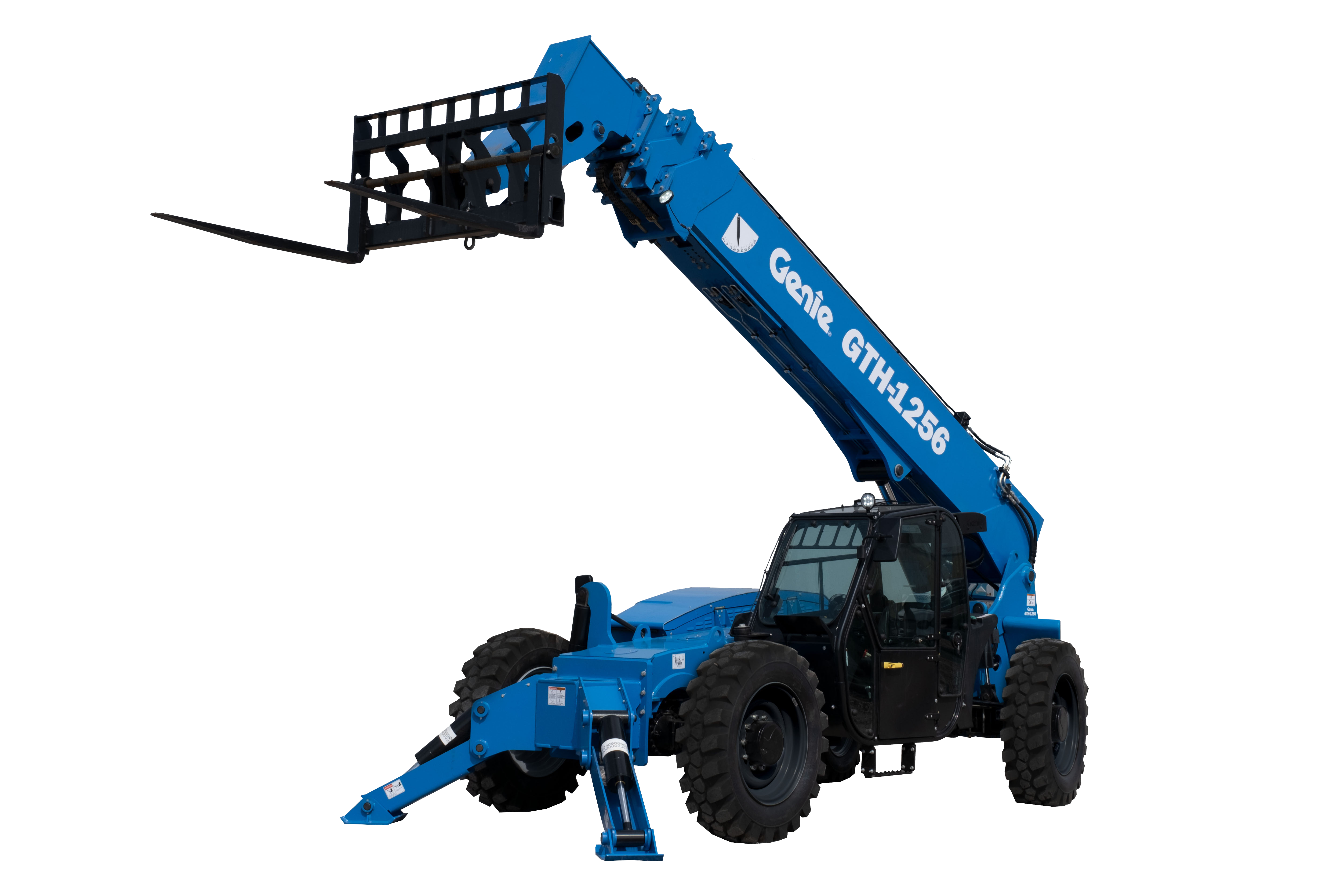 55-Foot 4WD Cabbed Telehandler - 12,000 Pounds