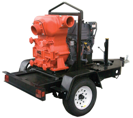 4-Inch Towable Diesel Pump