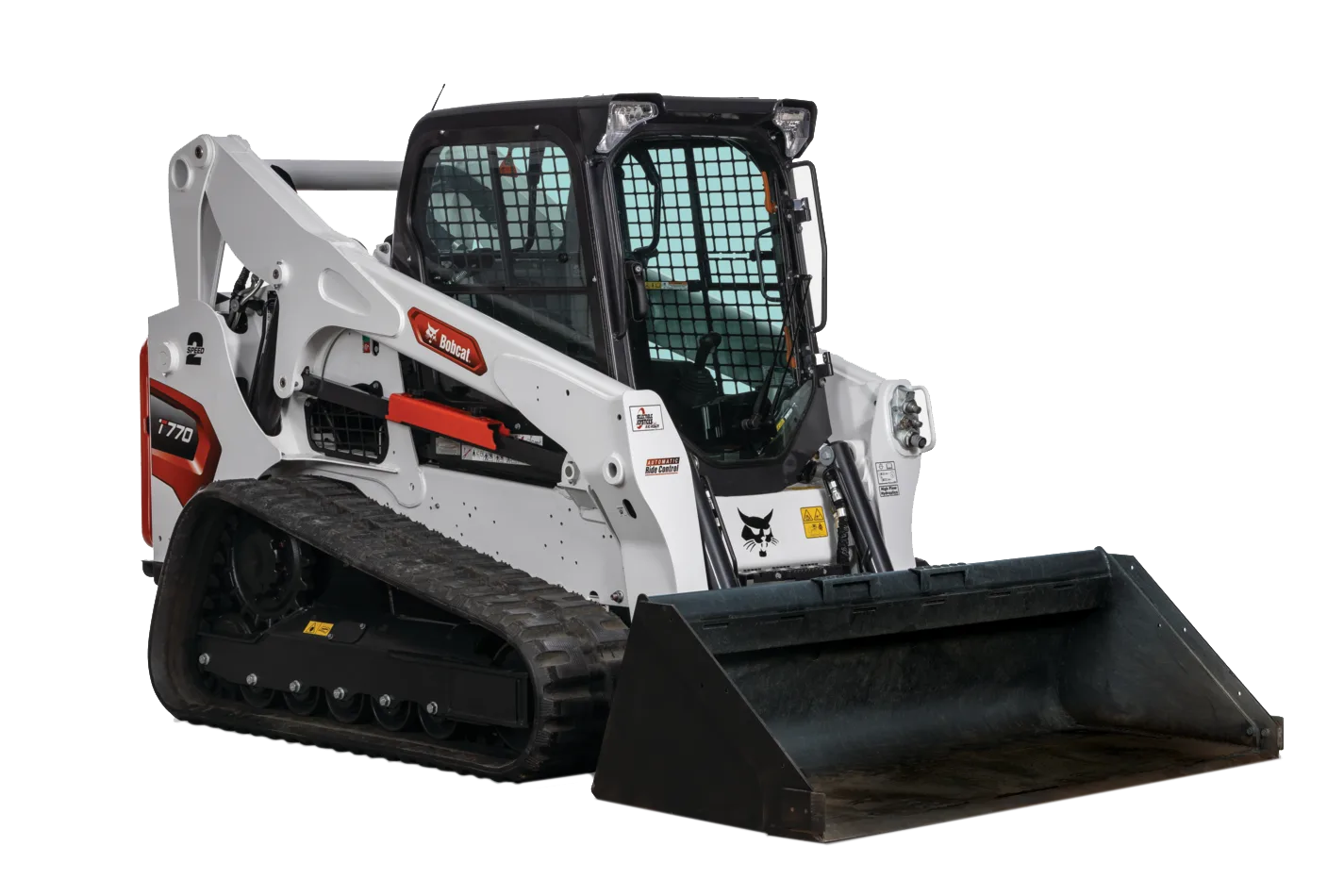 2,400-3,400 Pound High Flow Cabbed Tracked Skid Steer