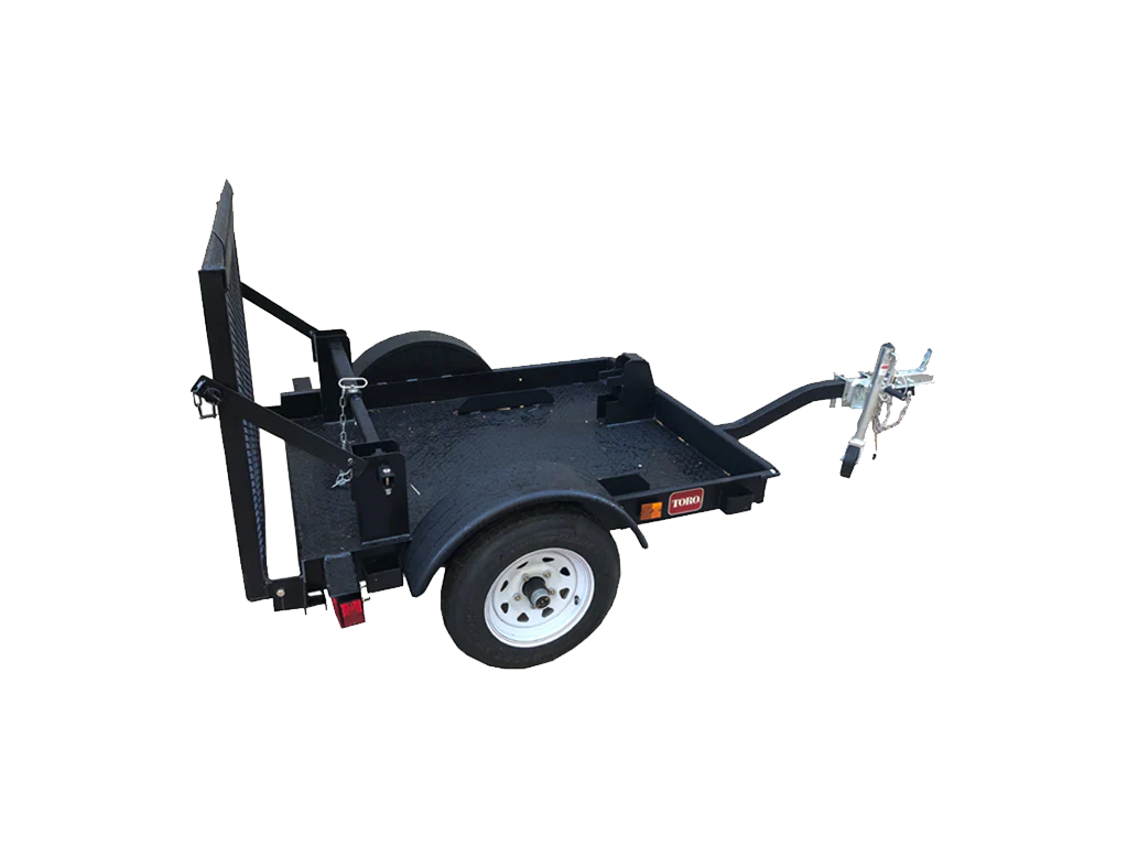 Single-Axle Small Equipment Trailer